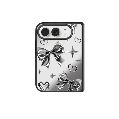 Silvery Light Snap-On Case — iPhone Duo — Complete Case Set