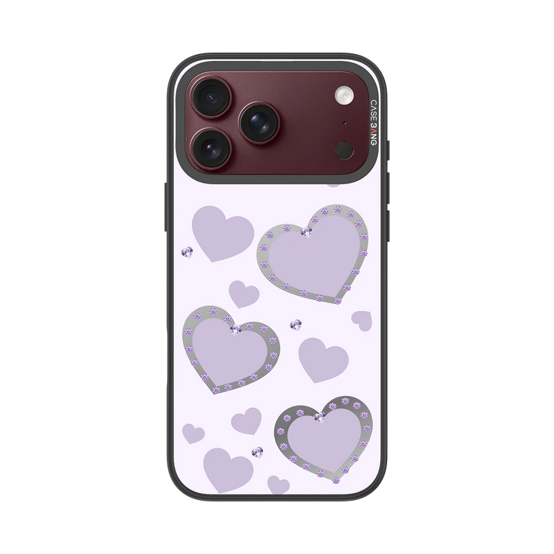 Soft Hearts Snap-On Phone Case — iPhone 18 Pro Max — Complete Case Set