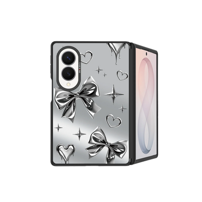 Silvery Light Snap-On Case — Galaxy Z Fold8 — Complete Case Set
