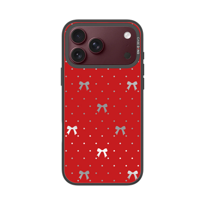 Classic Red Bow Snap-On Case — iPhone 18 Pro Max — Complete Case Set