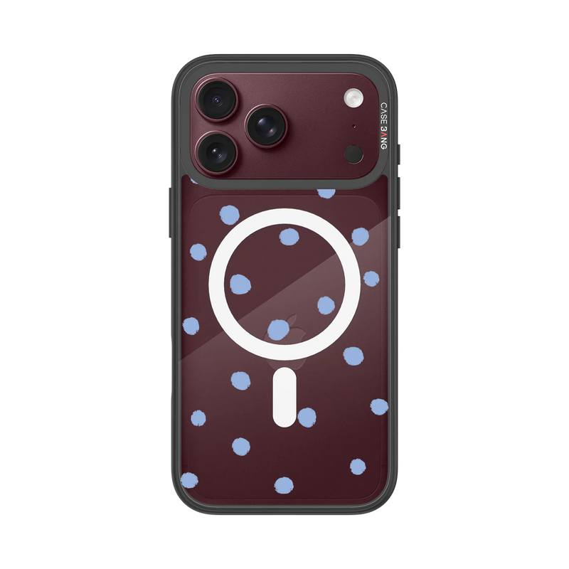 Blue Dot Snap-On Phone Case — iPhone 18 Pro Max — Complete Case Set