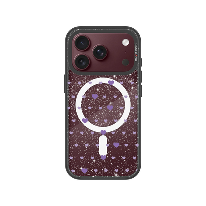Heart Matrix Snap-On Phone Case — iPhone 18 Pro — Complete Case Set