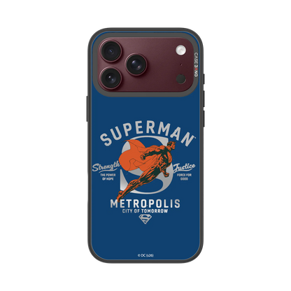 Blue Metropolis Snap-On Phone Case — iPhone 18 Pro Max — Complete Case Set