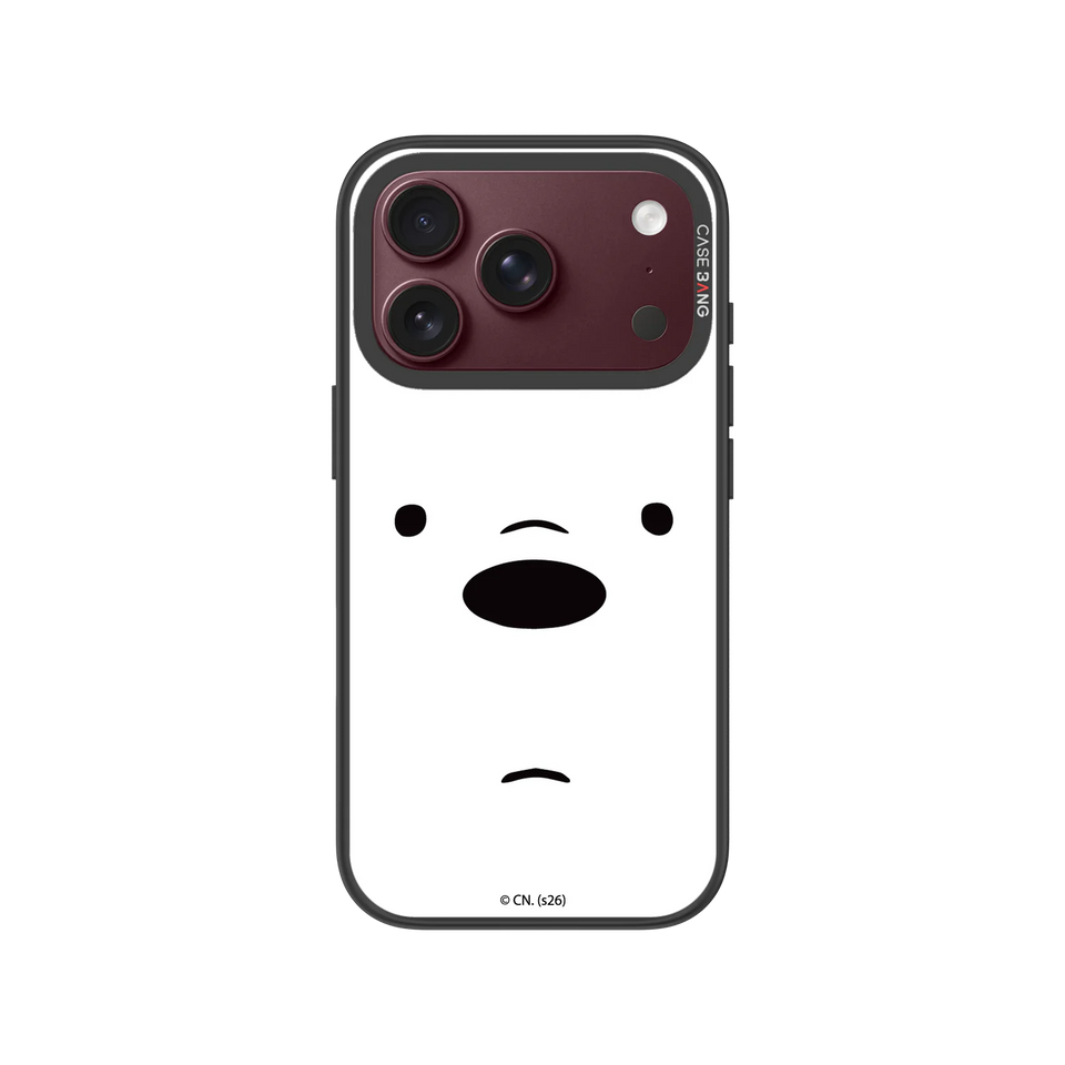 Ice Bear Snap-On Phone Case — iPhone 18 Pro — Complete Case Set