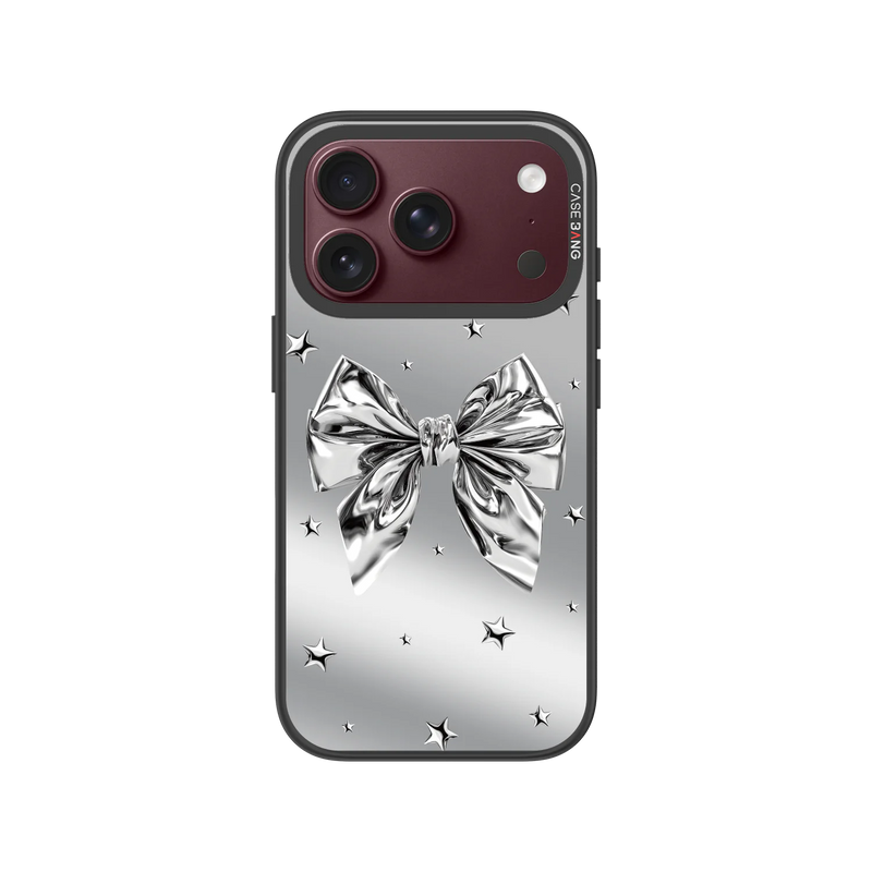 Silvery Wings Snap-On Case — iPhone 18 Pro — Complete Case Set
