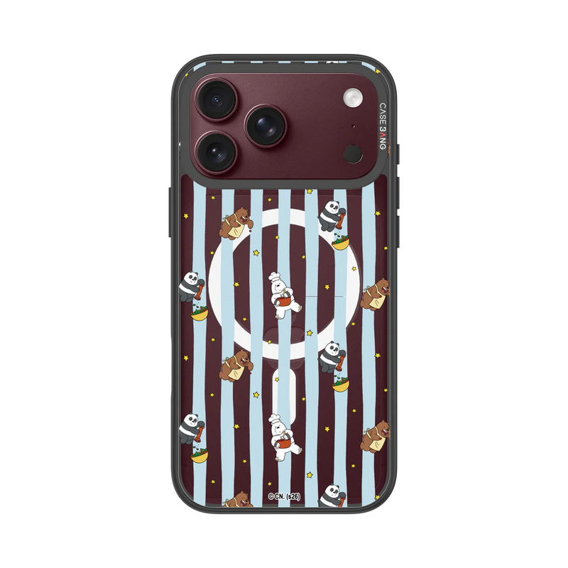 Bear Snack Snap-On Phone Case — iPhone 18 Pro Max — Complete Case Set