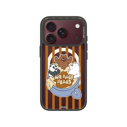 Cup Bear Snap-On Phone Case — iPhone 18 Pro — Complete Case Set