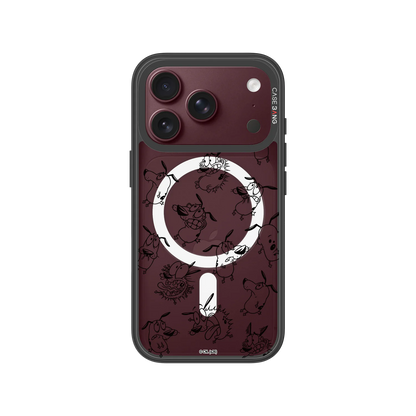 Line Toss Snap-On Phone Case — iPhone 18 Pro — Complete Case Set