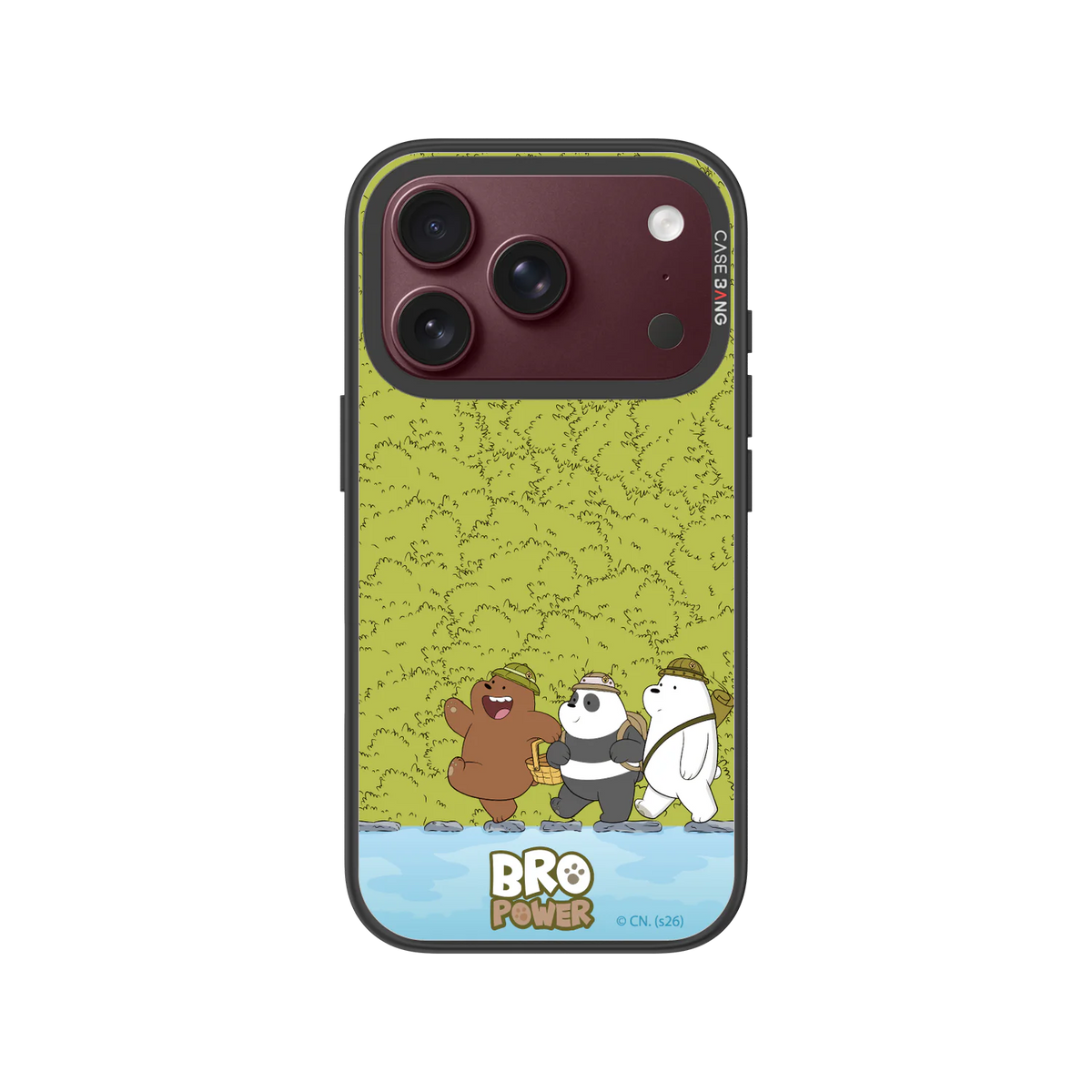Bro Power Snap-On Phone Case — iPhone 18 Pro — Complete Case Set