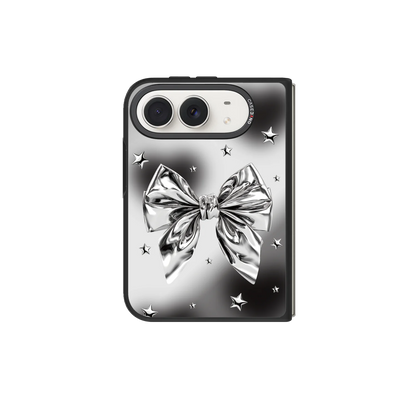 Silvery Wings Snap-On Case — iPhone Duo — Complete Case Set