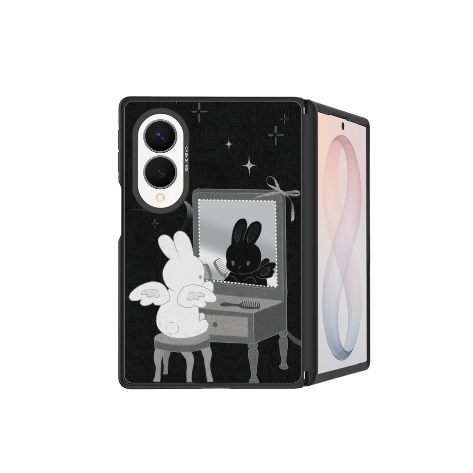 Mirror Angel Snap-On Phone Case — Galaxy Z Fold8 — Complete Case Set