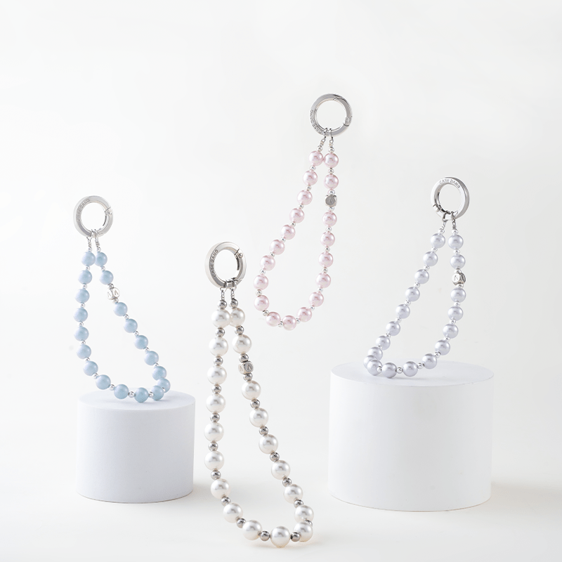 Pearl Wrist Strap for Phone - CaseBang Elegant Beaded Lanyard