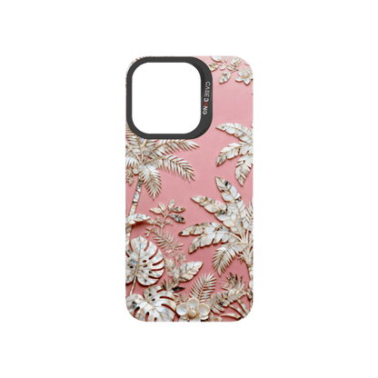 Peerless Beauty Snap - On Cover - CaseBangFritillaria Imagisnap Magsafe CompatibleCaseBangiPhone 14 ProCoconut Grove Pink Sea