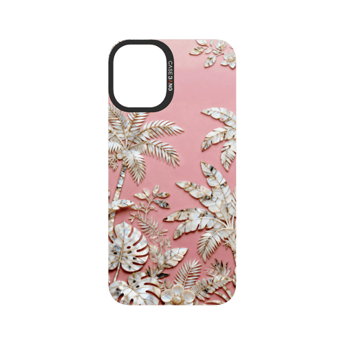 Peerless Beauty Snap - On Cover - CaseBangFritillaria Imagisnap Magsafe CompatibleCaseBangiPhone 16 PlusCoconut Grove Pink Sea