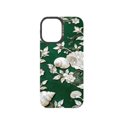 Peerless Beauty Snap - On Cover - CaseBangFritillaria Imagisnap Magsafe CompatibleCaseBangiPhone 17Timeless Blue&Green