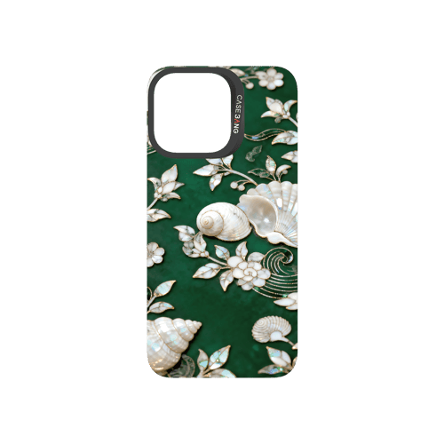 Peerless Beauty Snap - On Cover - CaseBangFritillaria Imagisnap Magsafe CompatibleCaseBangiPhone 13 ProTimeless Blue&Green