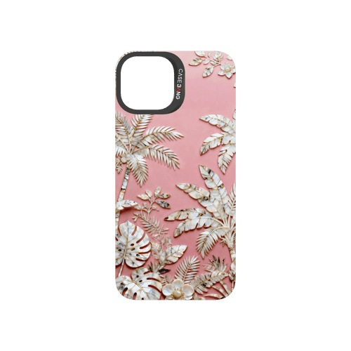 Peerless Beauty Snap - On Cover - CaseBangFritillaria Imagisnap Magsafe CompatibleCaseBangiPhone 15Coconut Grove Pink Sea