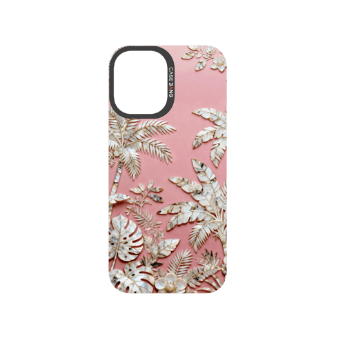 Peerless Beauty Snap - On Cover - CaseBangFritillaria Imagisnap Magsafe CompatibleCaseBangiPhone 17Coconut Grove Pink Sea