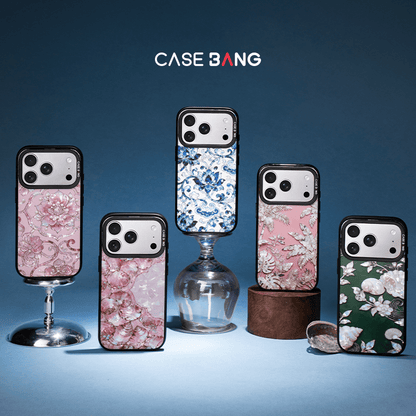 Peerless Beauty Snap - On Cover - CaseBangFritillaria Imagisnap Magsafe CompatibleCaseBangiPhone 13 ProSplendid Blossoms