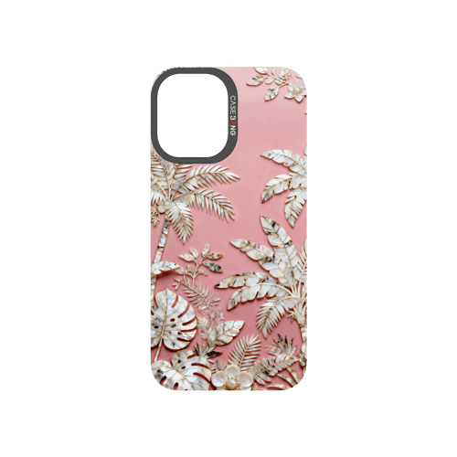 Peerless Beauty Snap - On Cover - CaseBangFritillaria Imagisnap Magsafe CompatibleCaseBangiPhone 16Coconut Grove Pink Sea