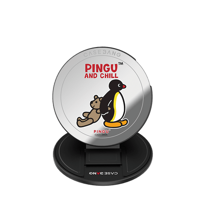 Pingu Series MagSafe Grip Stand - CaseBangMagsafe Grip StandCaseBangPingu&TeddyBase Stand + Back Cover