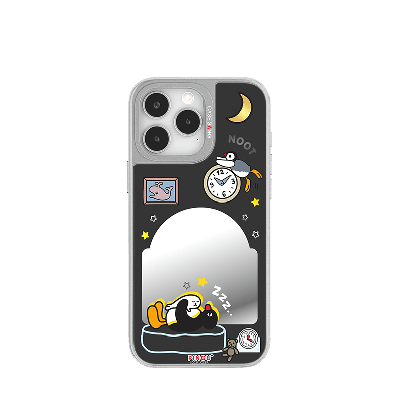 Pingu Series Silver Unijoy - CaseBangUnijoyCaseBangSleepy PinguiPhone 14 Pro
