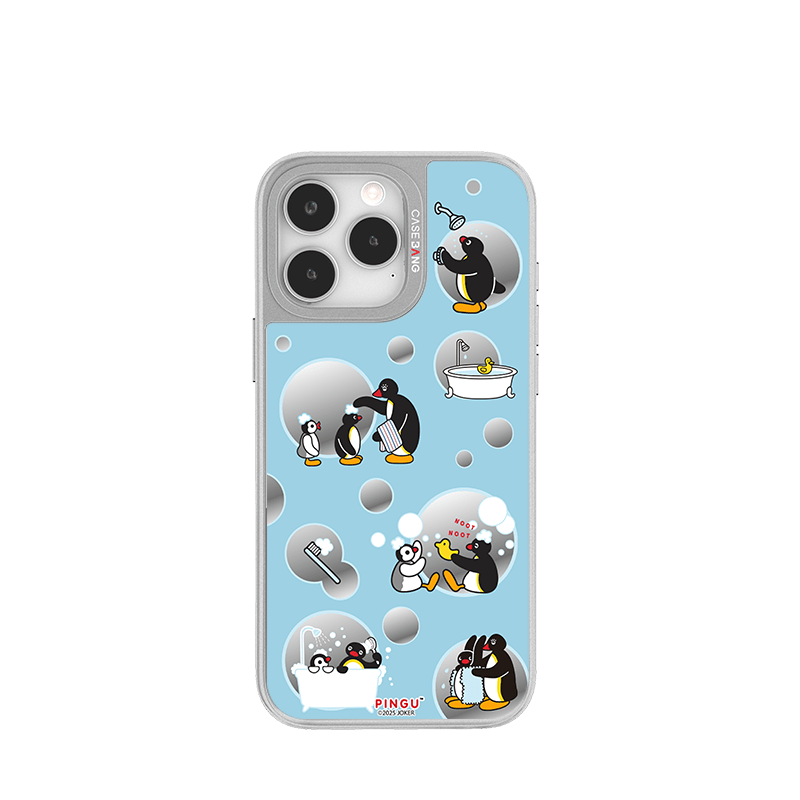 Pingu Series Silver Unijoy - CaseBangUnijoyCaseBangBubble PinguiPhone 14 Pro