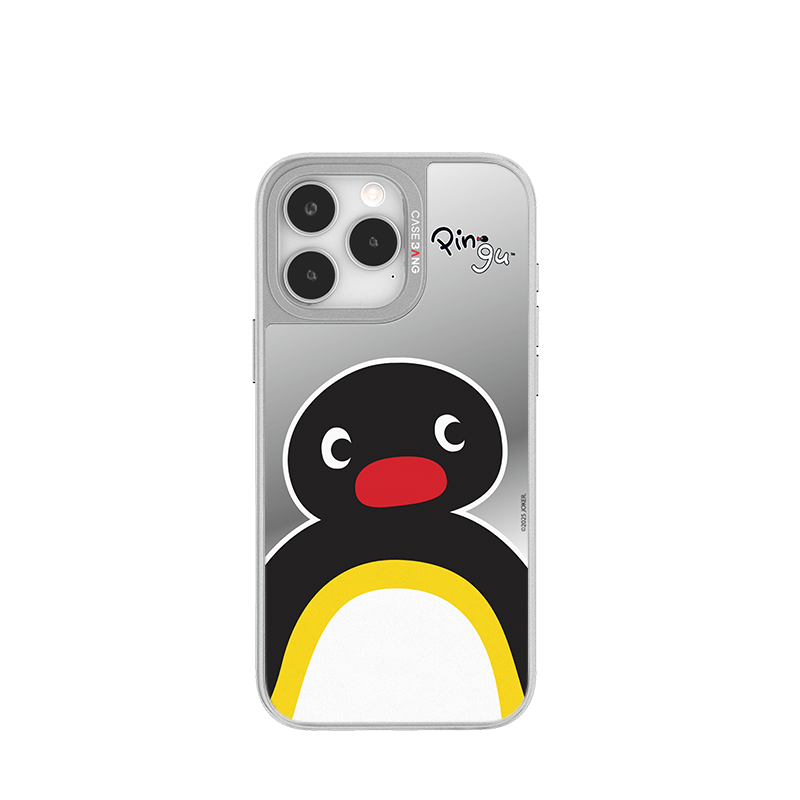 Pingu Series Silver Unijoy - CaseBangUnijoyCaseBangPingu SelfieiPhone 14 Pro
