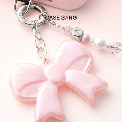 Pink Bow Hand - carried Charm - CaseBangHand - carried CharmCaseBang