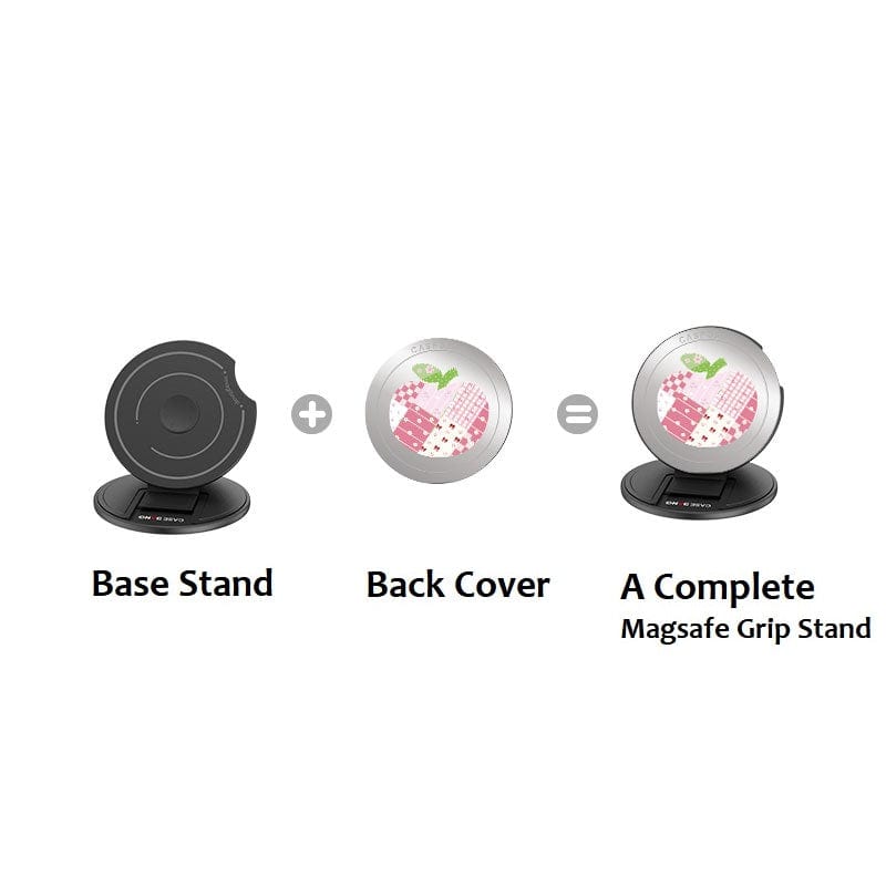 Pinky Fruit MagSafe Grip Stand - CaseBangMagsafe Grip StandCaseBangBase Stand + Back Cover
