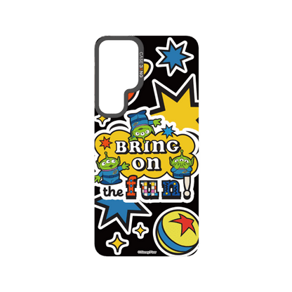 PIXAR Snap - On Cover - CaseBangImagiSnap Case MagSafe CompatibleCaseBangSAMSUNG S24+Aliens Have Fun