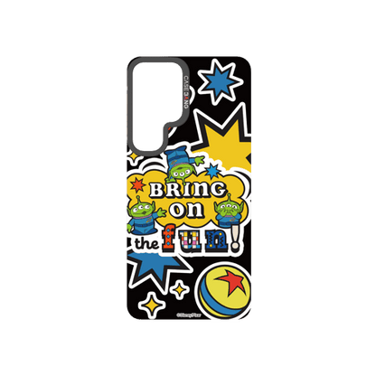 PIXAR Snap - On Cover - CaseBangImagiSnap Case MagSafe CompatibleCaseBangSAMSUNG S24Aliens Have Fun