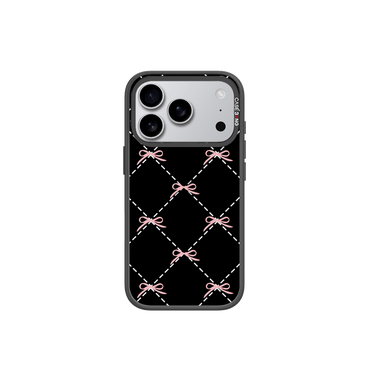 Plaid Bow interchangeable Snap-On phone case cover