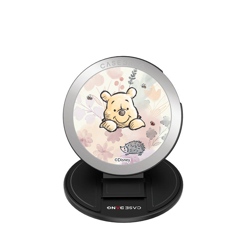 Pooh Family Hug MagSafe grip stand – Winnie the Pooh | CaseBang
