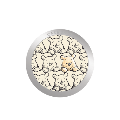 Pooh Staring MagSafe Grip Stand - CaseBangMagsafe Grip StandCaseBangBack Cover