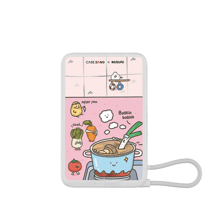 Power Bank with Built - in Cable - CaseBangPower BankCaseBangHot Pot Party