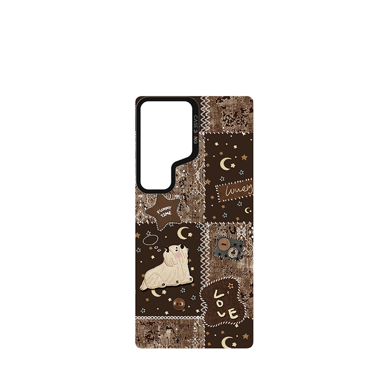 Puppy Hot Chocolate Imagisnap - CaseBangImagisnapCaseBangSamsung S25 UltraBack Cover