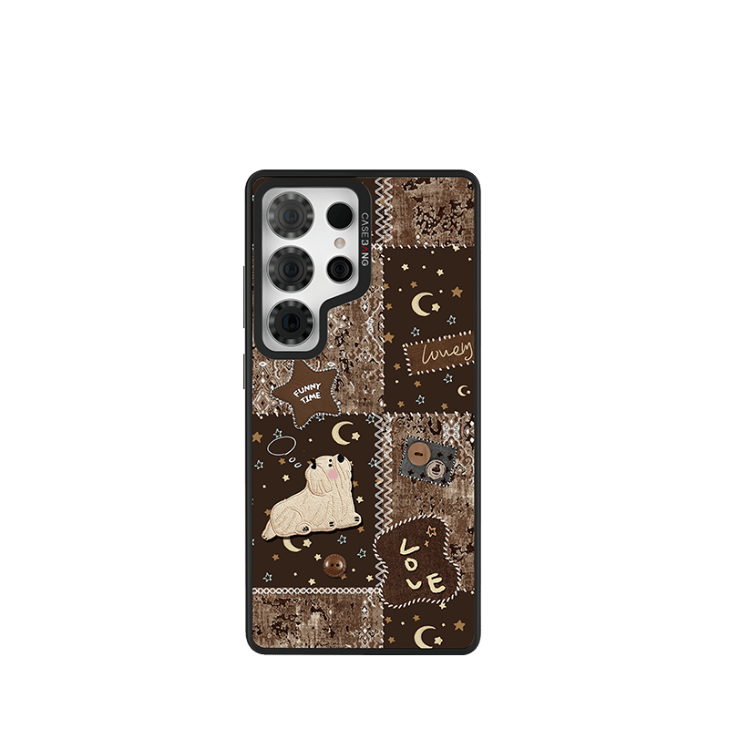 Puppy Hot Chocolate Imagisnap - CaseBangImagisnapCaseBangSamsung S25 UltraBack Cover+Base Case