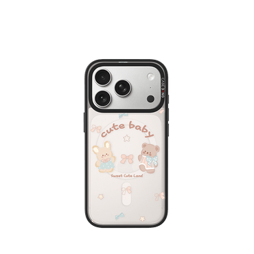 Rabbit And Bear Imagisnap - CaseBangImagisnapCaseBangiPhone 17 Pro MaxBack Cover