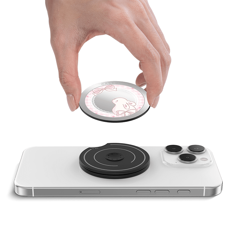 Rabbit in the mirror MagSafe Grip Stand - CaseBangMagsafe Grip StandCaseBangBack Cover