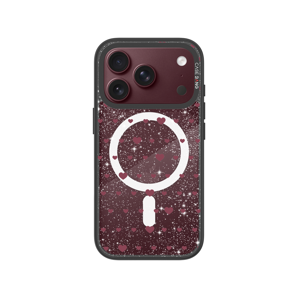Red Heart Snap-On Phone Case