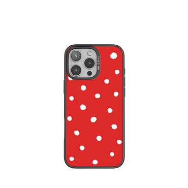 Red Polka Dots Imagisnap - CaseBangImagisnapCaseBangiPhone 16 Pro MaxBack Cover+Base Case