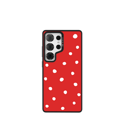 Red Polka Dots Imagisnap - CaseBangImagisnapCaseBangSamsung S25 UltraBack Cover+Base Case