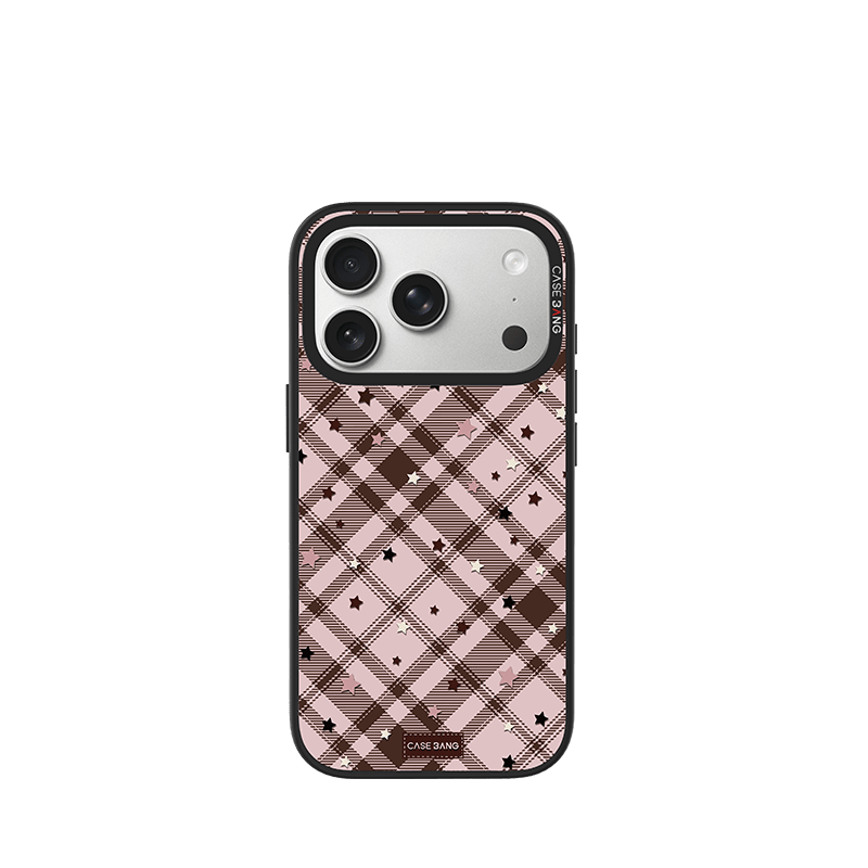 Rose Brown Stars Imagisnap - CaseBangImagisnapCaseBangiPhone 17 Pro MaxBack Cover+Base Case