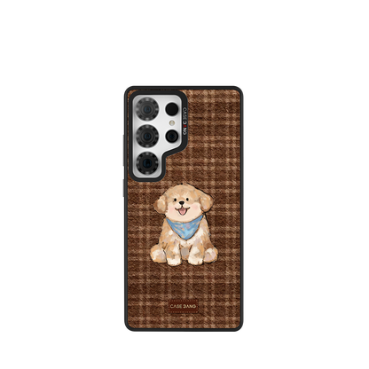 Felt Puppy Snap-On Case Samsung S26 Ultra full case