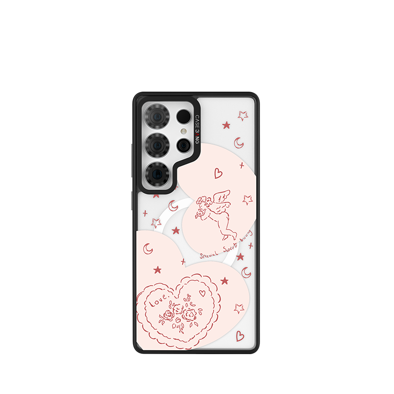 Heart Signal Snap-On Case Samsung S26 Ultra full case
