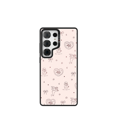 Heart Password Snap-On Case Samsung S26 Ultra full case
