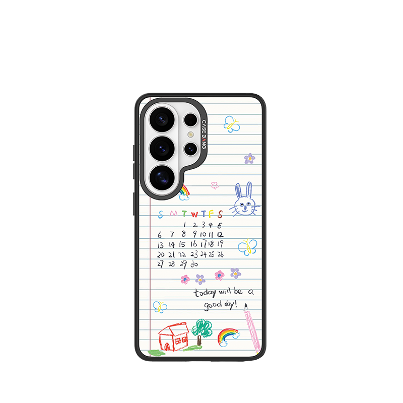 Lovely Planner Snap-On Phone Case Samsung S26 Ultra full case