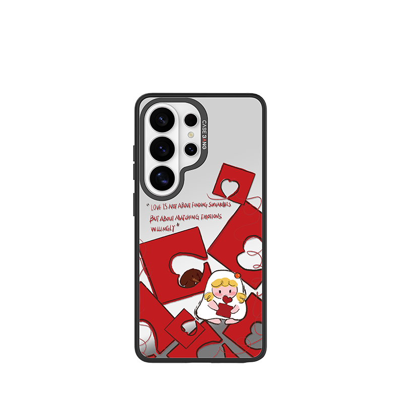 True Love Snap-On Phone Case Samsung S26 Ultra full case