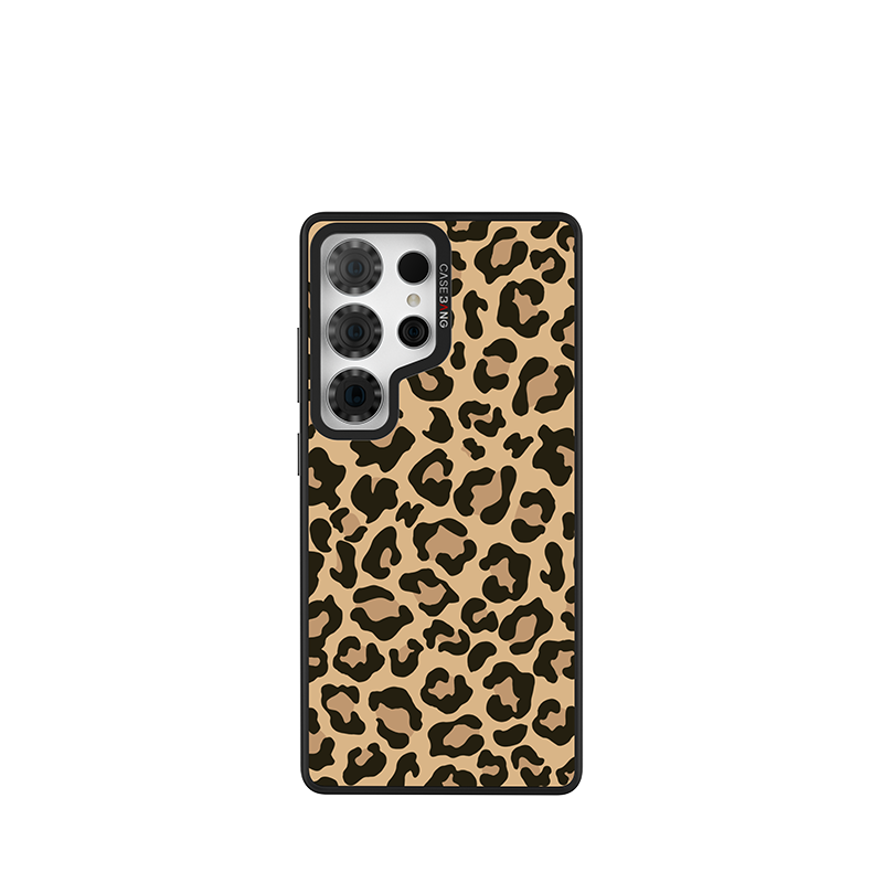 Classic Leopard Snap-On Case Samsung S26 Ultra full case